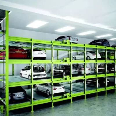 Hệ thống đỗ xe dạng xoay vòng ngang